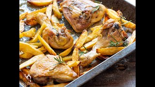 Pollo al forno con patate [upl. by Yeleek900]