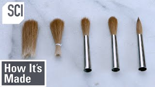 How Its Made Artist Paint Brushes [upl. by Fitzgerald]