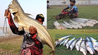 MOSTAR KING SIZE BIG WALLAGO ATTU CATFISH HUNTING  Big Fish pathan Fishing [upl. by Cobby]