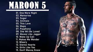 The Best Of Maroon 5 Maroon 5 Greatest Hits Full Album 2022 [upl. by Nnylaj]