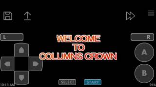 Columns Crown GBA  Test Gameplay [upl. by Brody]