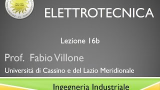 Elettrotecnica Lezione 16b [upl. by Thornton265]