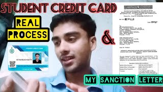 My WB Student Credit Card Loan Sanction Letter amp My Real Experience Of Credit Loan Full Process Vlog [upl. by Sela264]