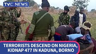 ISSUES WITH JIDE Terrorists Descend On Nigeria Kidnap 477 in Kaduna Borno [upl. by Gerty]