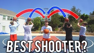 2HYPE BEST BASKETBALL JUMPSHOT CHALLENGE [upl. by Nad322]