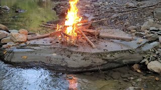 Gold Miners Break Boulder with fire 🔥 [upl. by Ilera]