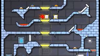 Miniclip Ice Temple FireBoy amp WaterGirl Level 32 Guide [upl. by Ettennil]