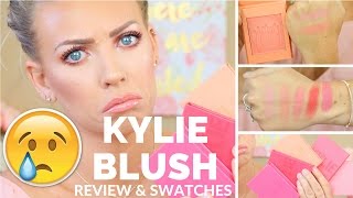 KYLIE BLUSH  First Impressions Swatches amp Demo [upl. by Whittaker322]