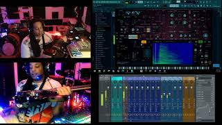 Fishman 3 TriplePlay Wireless Midi Guitar vs FL Studio [upl. by Hayikaz238]