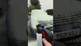 Foam cannon car wash detailind viralvideo viral short foam [upl. by Mcleroy]