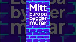 Mitt Europa bygger murar Green screen [upl. by Asirram]