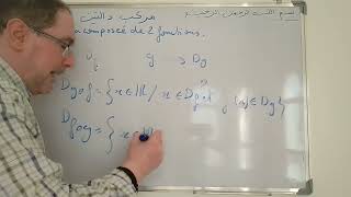 مركب دالتين عدديتين Composée de 2 fonctons numériques 1 Bac SeSm [upl. by Rehpotsirhcnhoj]