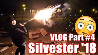 Silvester 2018 Feuerwerk zünden bis 5 UHR 😱 VLOG Part 4  PyroExtrem [upl. by Ray816]