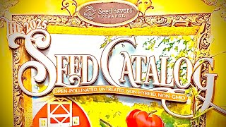 Peruse “Seed Savers” catalog with me 📗 [upl. by Ahcarb723]