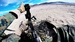 LAAD Gunner School 240B and 50 Cal Live Fire [upl. by Paris]