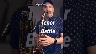 Selmer Tenor Sax Battle  NEW Signature vs Supreme [upl. by Annoid906]