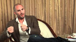 Camelot interviews Jamie Campbell Bower Joseph Fiennes and Eva Green [upl. by Daffy986]