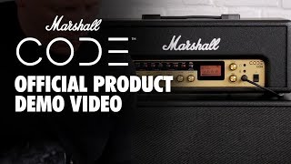 Marshall CODE Series  Official Product Demo Video  Marshall [upl. by Enitsirt]