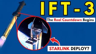 SpaceX Starship IFT3 Starlink Deployment Hint amp Final Launch Preparations ISROSpaceX Partnership [upl. by Otiv132]