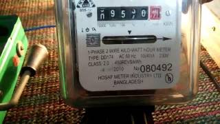 How To Connection Single phase KWH Meter [upl. by Vite]