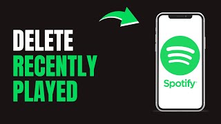 How to Delete Recently Played  Spotify Quick Tutorial [upl. by Neitsirhc]