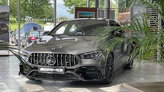 MercedesAMG CLA 45 S 4Matic Plus Coupe walk around [upl. by Atinor678]