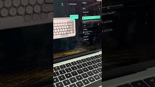 Logitech Pop Keys Customisation Demo with App logitech keyboard [upl. by Holladay]