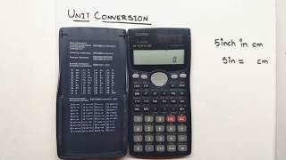 Unit Conversion Using Calculator fx991MS [upl. by Steinberg845]