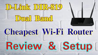 DLink DIR819 Dual Band 750 Mbps Router Review amp Full Setup Configuration Guide 2020 🔥️  Som Tips [upl. by Ailuj]