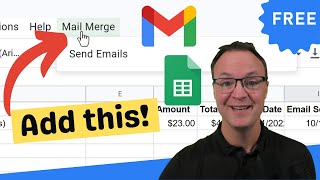 How to Send Customized Bulk Emails with Mail Merge in Google Sheets and Gmail [upl. by Acirrehs]