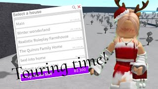 TOURING my 10 plots DELETING PLOTS  Roblox bloxburg  Wxlfgirl [upl. by Anej]