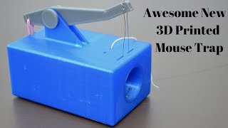 Another Awesome 3D Printed Mouse Trap Invented By A Youtube Viewer  Mascalls 427 Year Old trap [upl. by Silrac761]