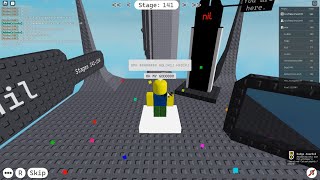 Polys Difficulty Chart Obby  Stage 140 COMPLETED Roblox [upl. by Einial]