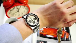 Rolex Daytona für arme Steinhart Ocean One Vintage Chronograph I review [upl. by Nylarac]