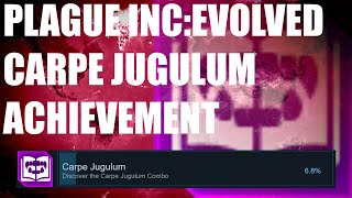 Plague Inc Evolved Carpe Jugulum Achievement [upl. by Cormac825]