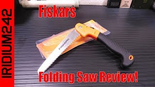 Fiskars Folding Saw Review [upl. by Adiam]