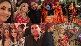 Tv Star ARISHA RAZI ki Shendi  Dulhan and celebrities ne lagai full Ronak Outstyle exclusive [upl. by Ased625]