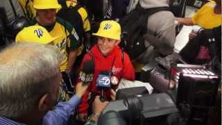 Petaluma National Little League return home [upl. by Alexei]