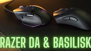 Review of the Razer Deathadder V2 X Hyperspeed and Basilisk V3 [upl. by Norihs956]