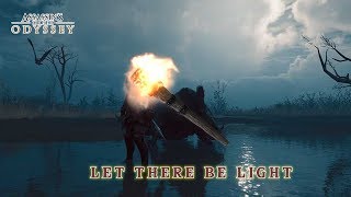 Assassins Creed Odyssey how to equip your torch [upl. by Livy834]