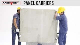 Panel Carriers with Cable SCC02  Selflocking Trolley SL60  Aardwolf [upl. by Attennaj]