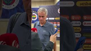 İngilizce soru soramayan muhabire Mourinhonun tepkisi specialone mourinho fenerbahce [upl. by Atnek]