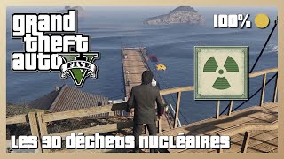 GTA V  Les 30 déchets nucléaires  Trophée quotGestion des déchetsquot [upl. by Annalla]