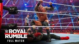 FULL MATCH Roman Reigns vs LA Knight vs AJ Styles vs Randy Orton Royal Rumble 2024 [upl. by Cale233]