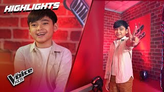 The Voice Kids NEVIN have they ever met a kid like this Highlights [upl. by Rempe]