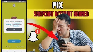 How to Fix Snapchat Device Ban 2024 Unlock Snapchat Account Temporary amp Permanently ban [upl. by Anier]