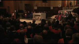 Ecumenical Patriarch Bartholomew Delivers His Address at Fordham University [upl. by Derreg854]