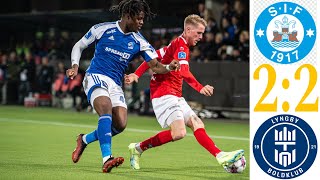 Highlights SILKEBORG VS LYNGBY BK  2  2   Danish superligaen 2024 [upl. by Ulyram]