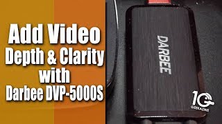 Darbee DVP 5000S Adds Depth and Clarity to HDMI Video [upl. by Eiznek434]