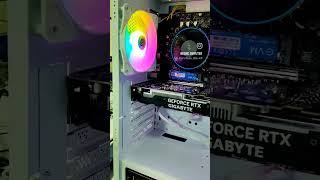 Assembled PC rgb gamer ledlights pcgaming [upl. by Particia287]